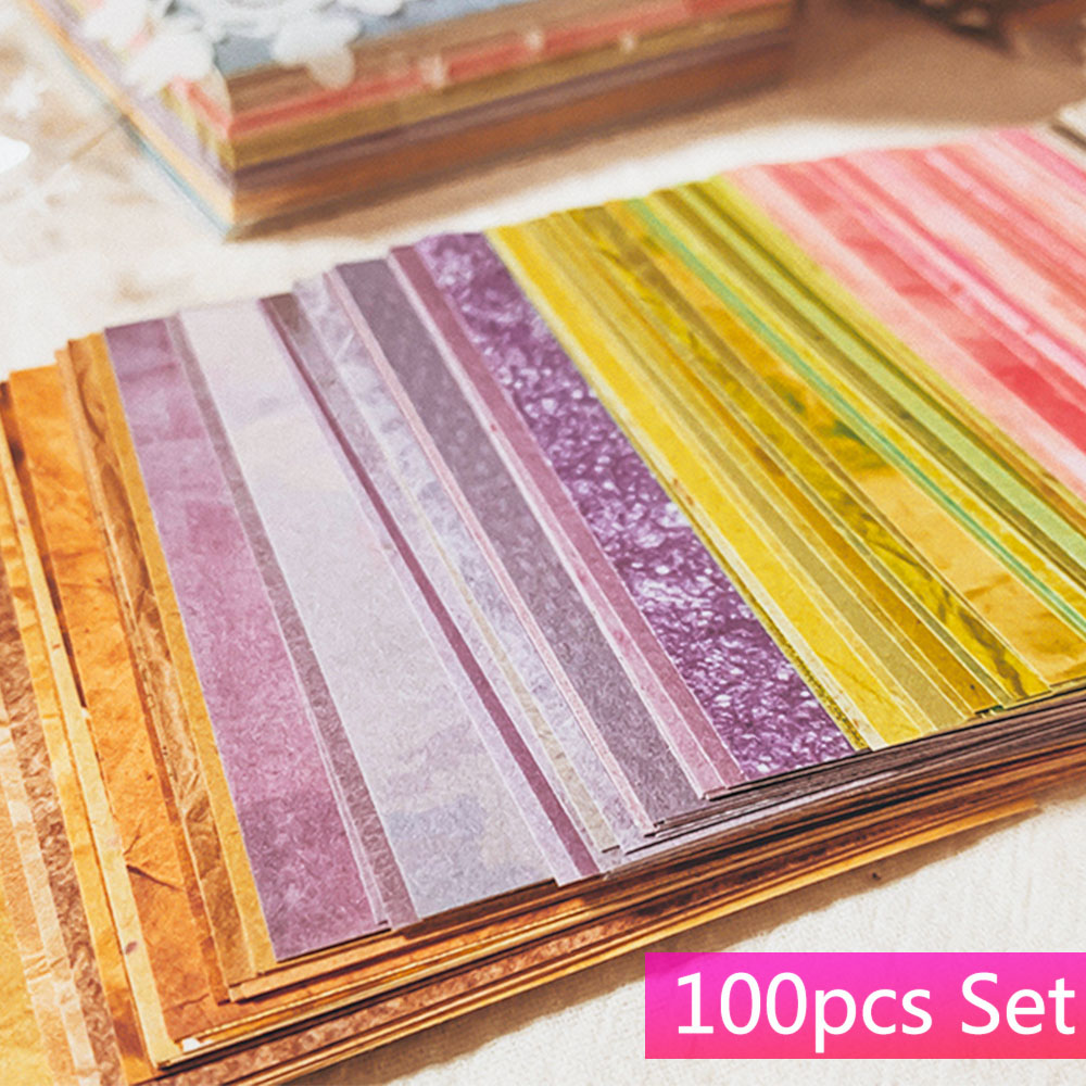 Photography Journal - 100 sztuk kolorowe tekstury tło papier