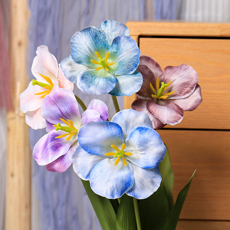 Photography Wedding - 5 szt. 54cm Tulipany z efektem