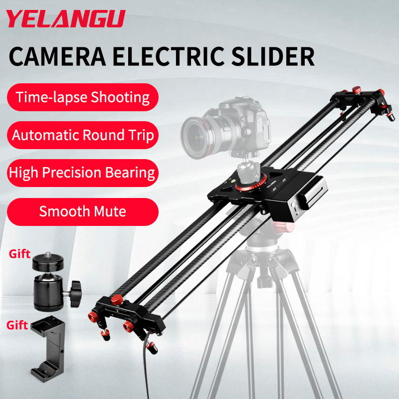 Camera Slider Rail - Profesjonalny elektryczny Slider do aparatu dla