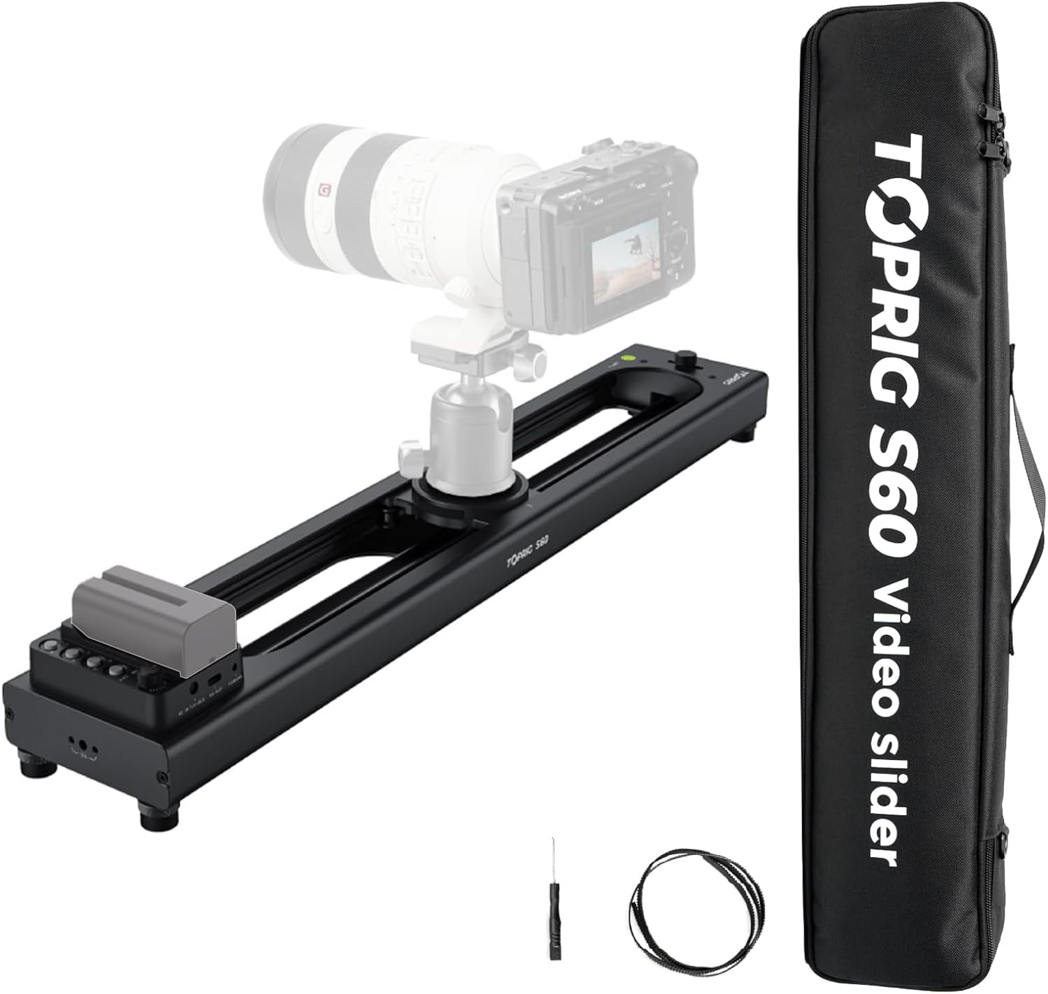 Camera Slider Rail - Accsoon Toprig S40 Motorizowany Slider Bezprzewodowe