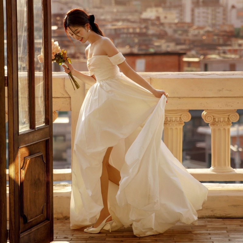Suknia ślubna na jedno ramię,  – Photography Wedding recenzja i cena