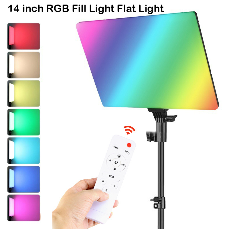 RGB 14-calowa lampa wideo LED  – Video Led Light Panel recenzja i cena
