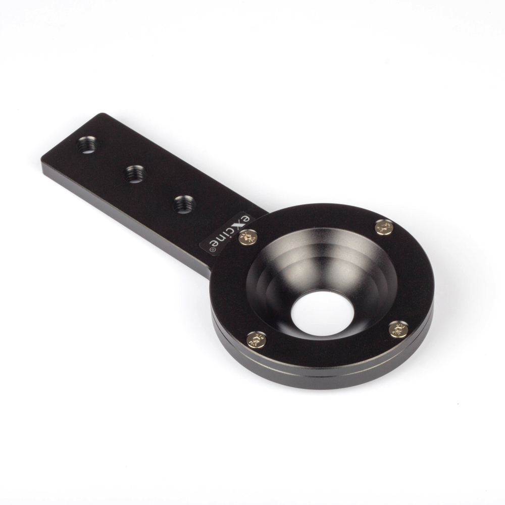 75mm półkula typ miski płaski  – Camera Slider Rail recenzja i cena