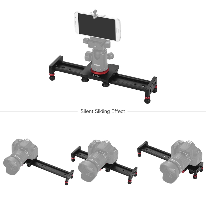 Andoer 50cm/20 cali suwak do a – Camera Slider Rail recenzja i cena