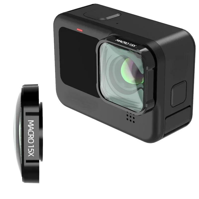 Filtr obiektywu Macro 15X HD d – Gopro Action Camera Hero 11 Black recenzja i cena