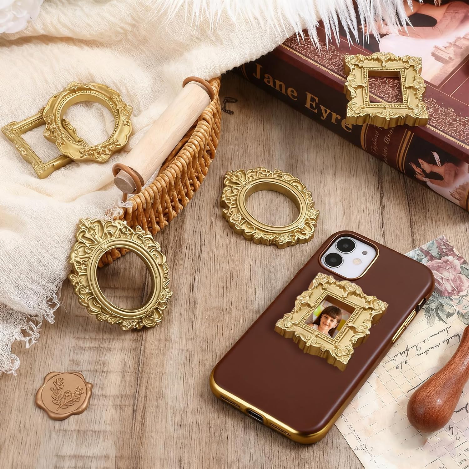 5/20 szt. Vintage Złote Mini R – Photography Journal recenzja i cena