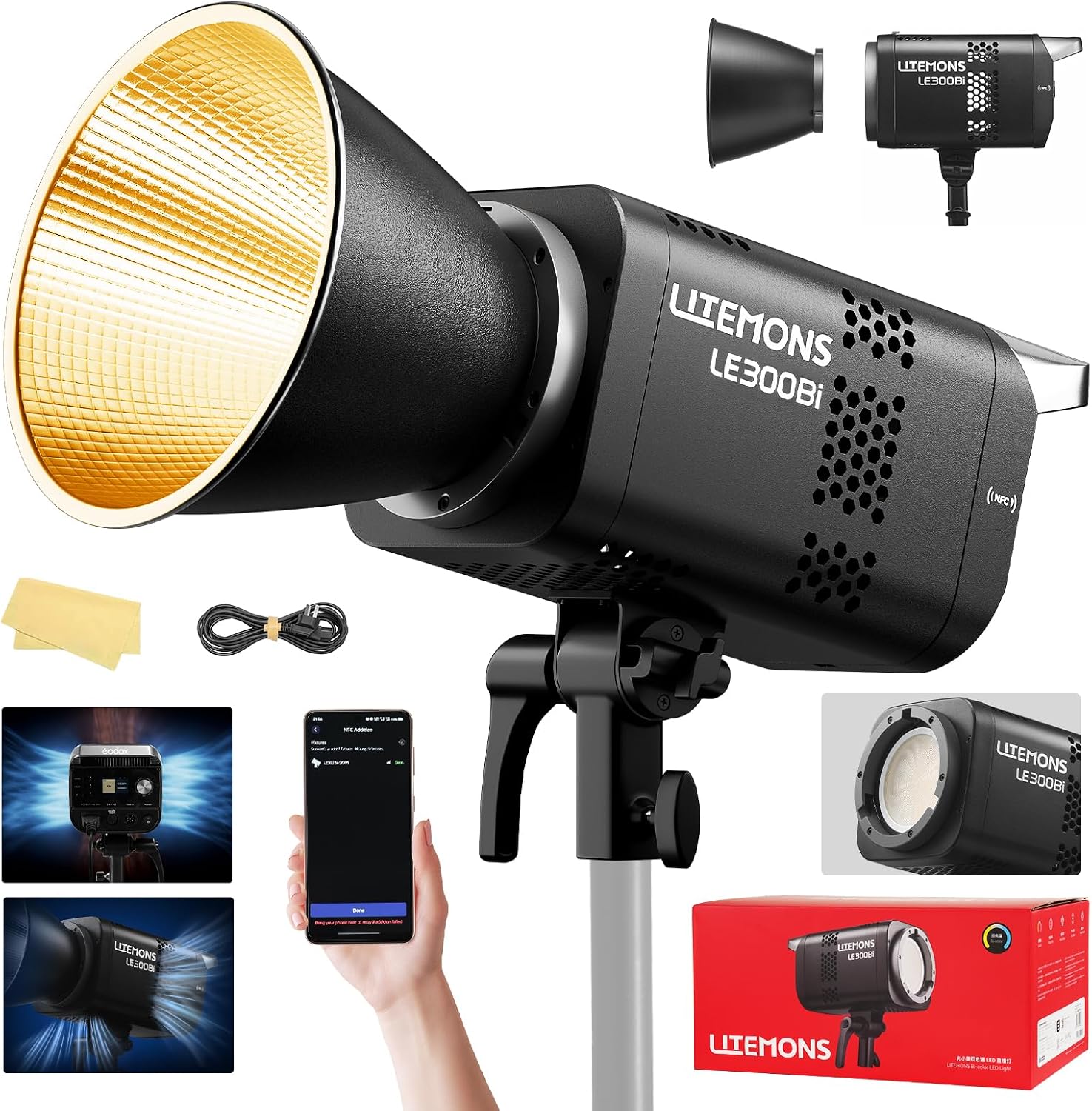 Zestaw oświetlenia wideo LED R – Video Led Light Panel recenzja i cena