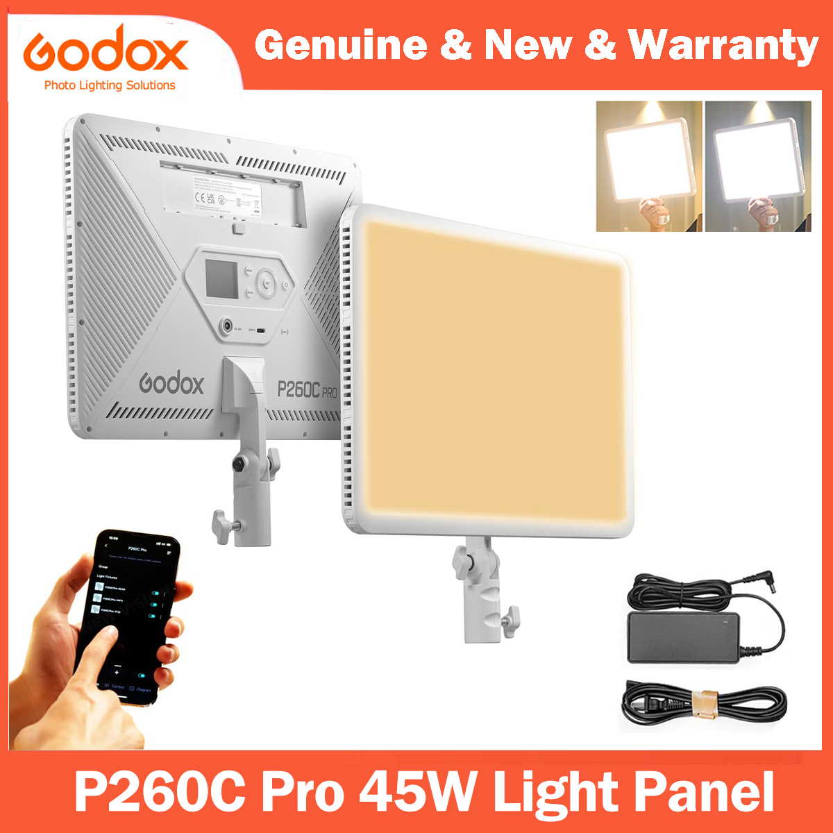 Godox P260C Pro LED Panel Świe – Video Led Light Panel recenzja i cena