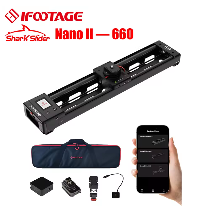 IFOOTAGE Shark Slider Nano II- – Camera Slider Rail recenzja i cena