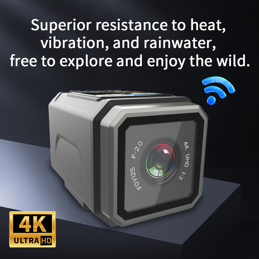 Kamera sportowa 4K EIS 125 °   – Photography Date recenzja i cena