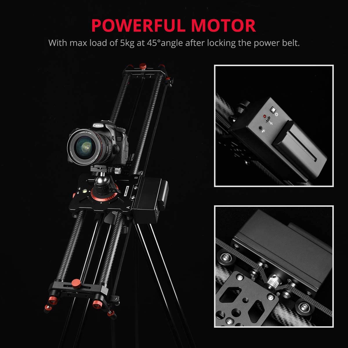 Profesjonalny elektryczny Slid – Camera Slider Rail recenzja i cena