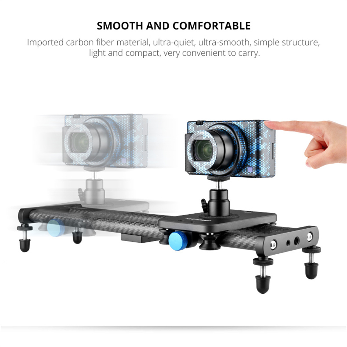 YELANGU 40CM suwak śledziowy a – Camera Slider Rail recenzja i cena