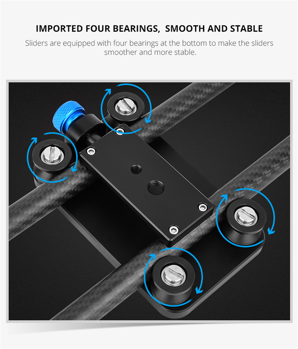 YELANGU 40CM suwak śledziowy a – Camera Slider Rail recenzja i cena